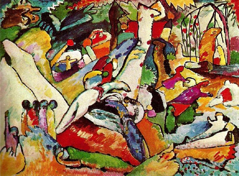 Wassily Kandinsky komposition china oil painting image